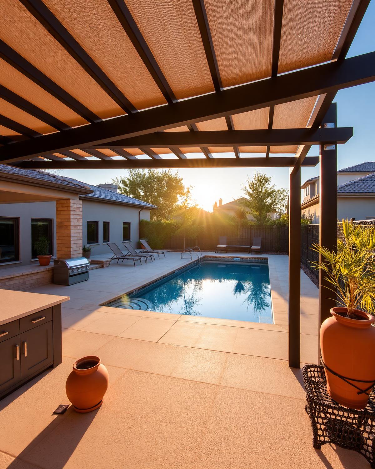 Pérgola bioclimática · Marbella